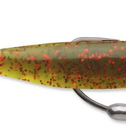 Baits Storm 360GT Trick Tail Minnow W/ Hook 5 Inch Soft Plastic Swimbait