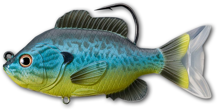 LIVETARGET Sunfish Soft Body Swimbait 2 LIVETARGET Sunfish Soft Body Swimbait