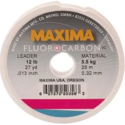 Maxima Fluorocarbon Leader Wheels Line