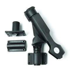 Eagle Claw Boat Rod Holder W/ 3 Adapters Rod Accessories