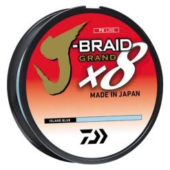 Daiwa J-Braid Grand X8 Island Blue Braided Line