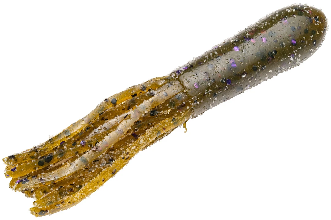 Strike King Coffee Fat Tube 2 3/4 Inch Soft Plastic Tube 9 Pack Baits 4 Strike King Coffee Fat Tube 2 3/4 Inch Soft Plastic Tube 9 Pack Baits