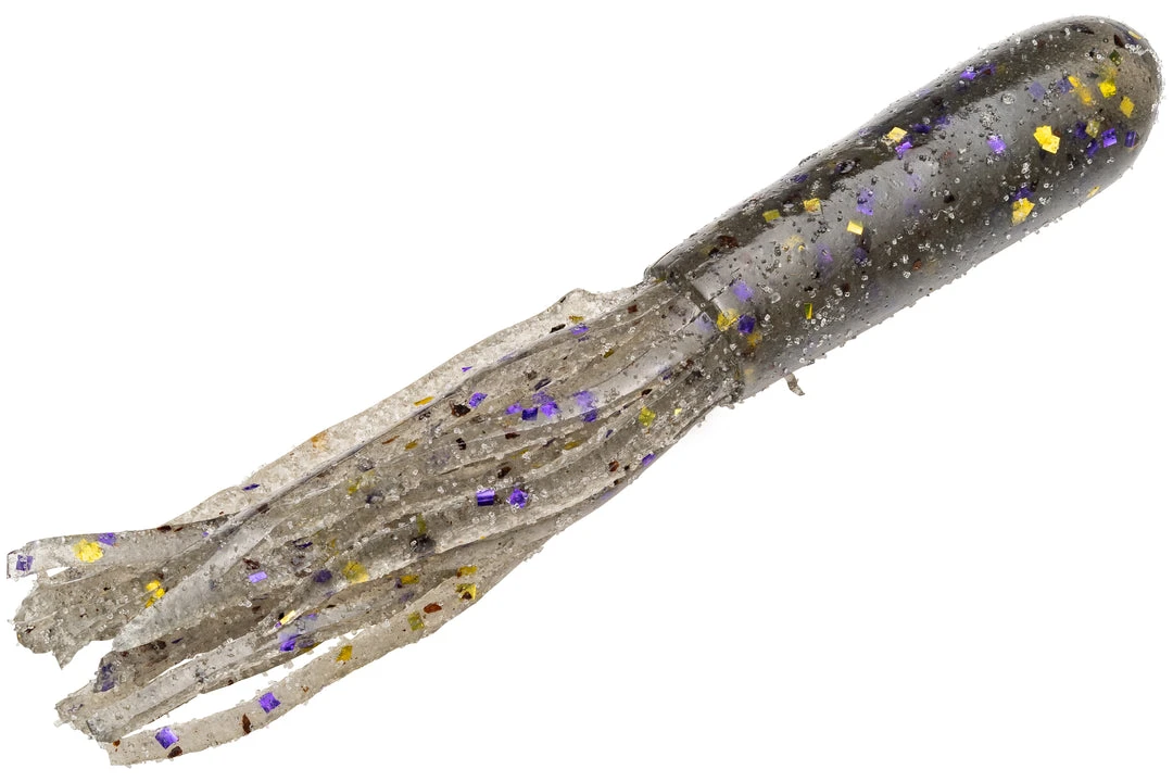 Strike King Coffee Fat Tube 2 3/4 Inch Soft Plastic Tube 9 Pack Baits 9 Strike King Coffee Fat Tube 2 3/4 Inch Soft Plastic Tube 9 Pack Baits