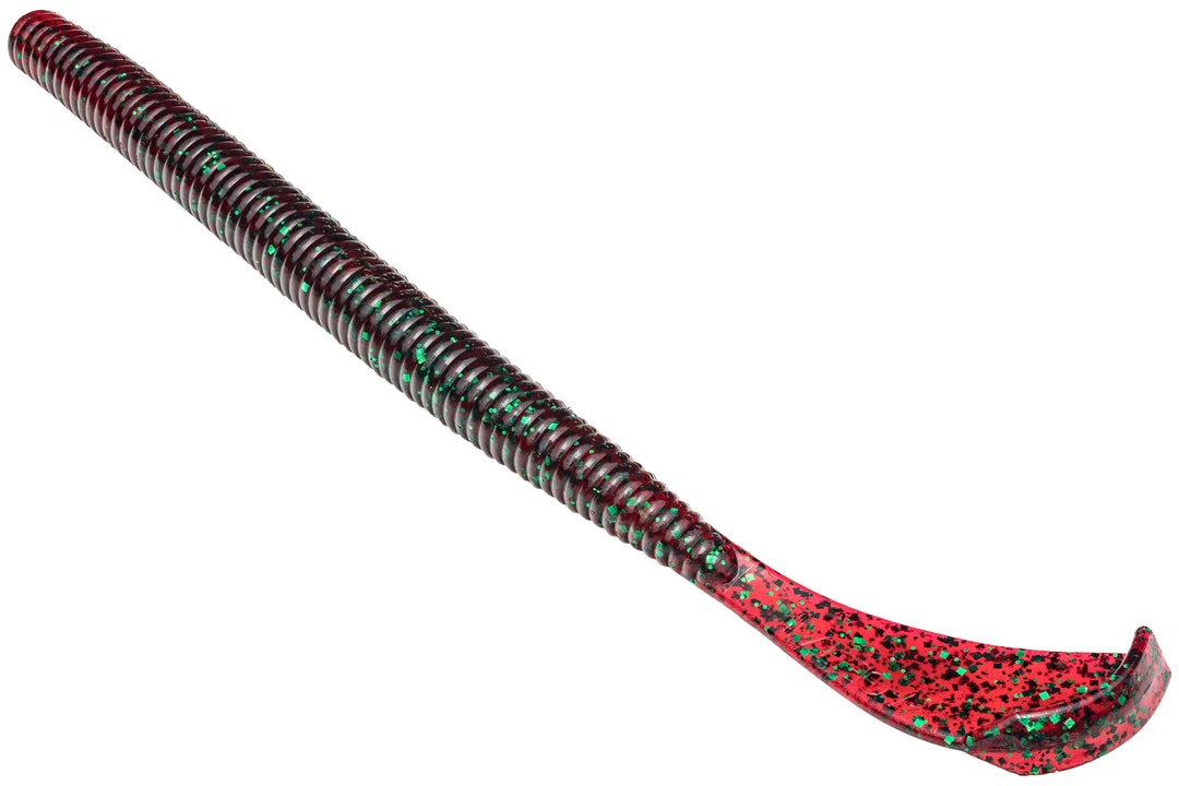 Strike King Rage Cut-R Worm Soft Plastic Worm Baits 12 Strike King Rage Cut-R Worm Soft Plastic Worm Baits