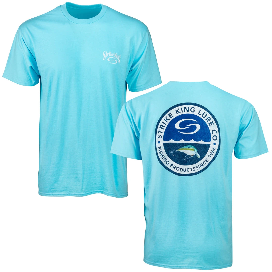 Strike King Circle Badge T-Shirt Apparel 1 Strike King Circle Badge T-Shirt Apparel