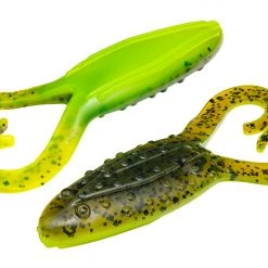 Strike King Gurgle Toad 4 Inch Soft Plastic Frog 5 Pack