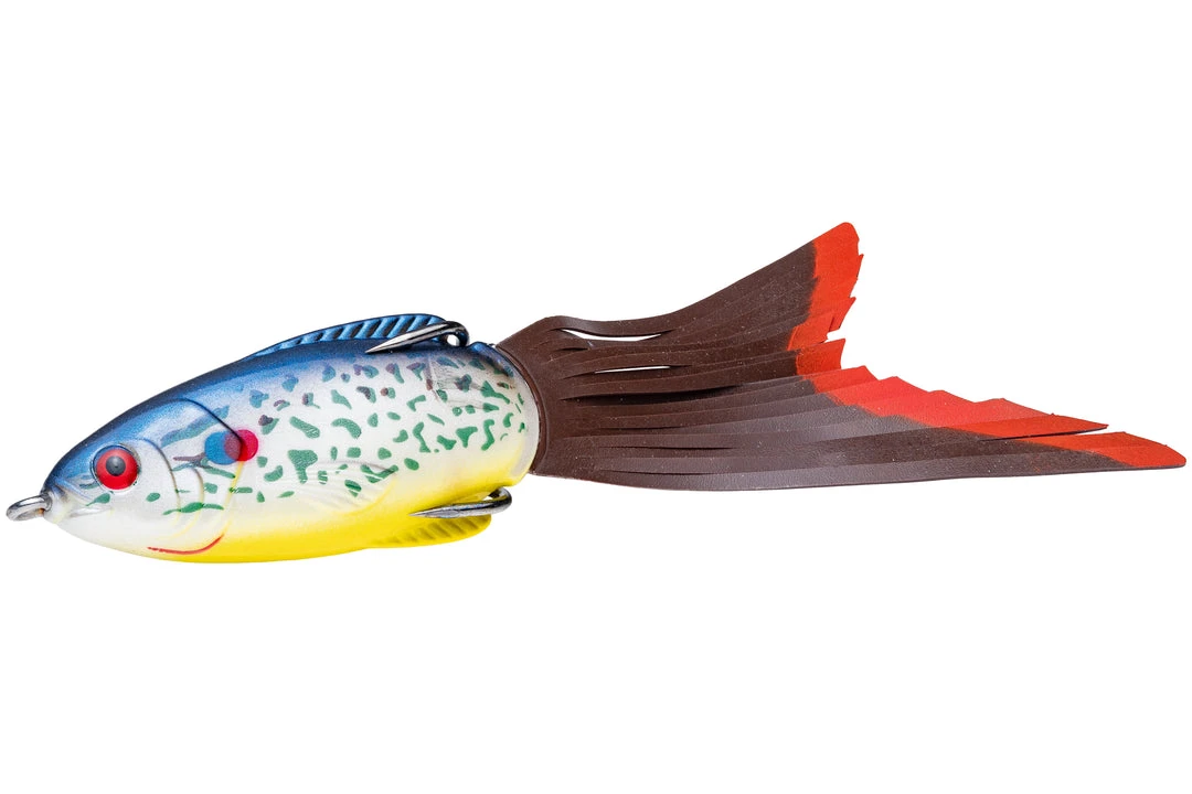 Baits Strike King Hack Attack Pad Perch 5 1/4 Inch Hollow Body Panfish 6 Baits Strike King Hack Attack Pad Perch 5 1/4 Inch Hollow Body Panfish