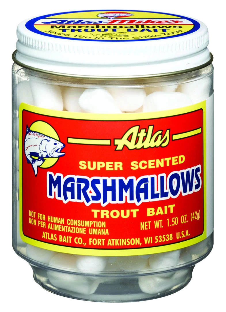 Atlas-Mike's Atlas Regular Marshmallows Baits 7 Atlas-Mike's Atlas Regular Marshmallows Baits
