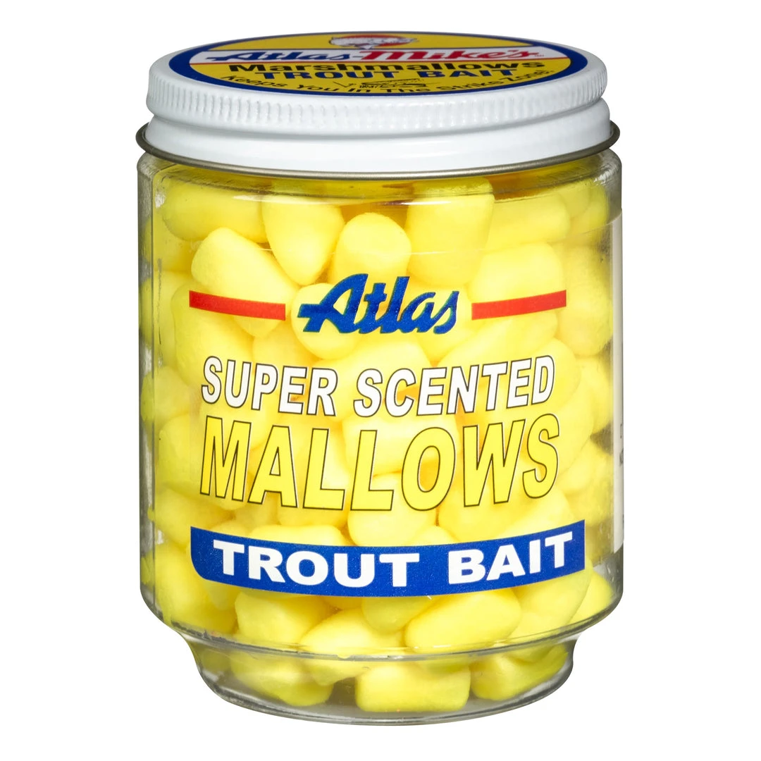 Atlas-Mike's Atlas Regular Marshmallows Baits 10 Atlas-Mike's Atlas Regular Marshmallows Baits