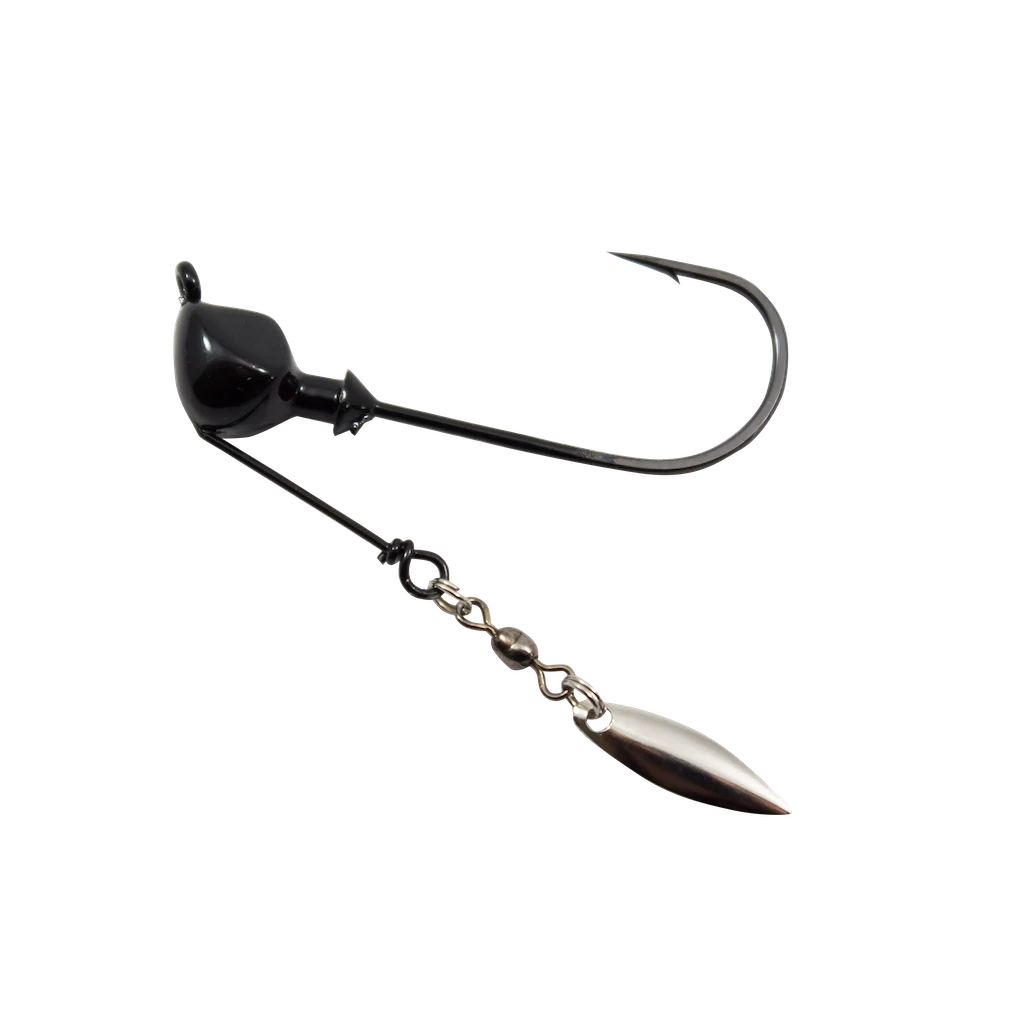 Fish Head E Series Hammer Spin Bladed Shakey Head Tackle 2 Fish Head E Series Hammer Spin Bladed Shakey Head Tackle