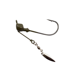 Fish Head E Series Hammer Spin Bladed Shakey Head Tackle 12 Fish Head E Series Hammer Spin Bladed Shakey Head Tackle