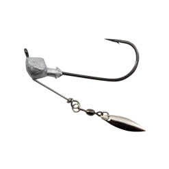Fish Head E Series Hammer Spin Bladed Shakey Head Tackle 16 Fish Head E Series Hammer Spin Bladed Shakey Head Tackle
