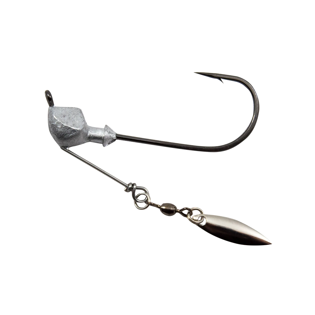 Fish Head E Series Hammer Spin Bladed Shakey Head Tackle 8 Fish Head E Series Hammer Spin Bladed Shakey Head Tackle