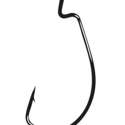 Gamakatsu Black EWG Offset Worm Hook Tackle 46 Gamakatsu Black EWG Offset Worm Hook Tackle