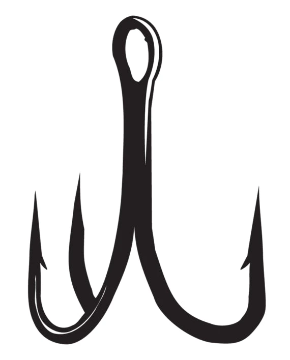 Gamakatsu 4X Strong Treble Hook Tackle 3 Gamakatsu 4X Strong Treble Hook Tackle