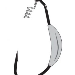 Gamakatsu Weighted Superline Hook W/ Spring Lock 4 Pack