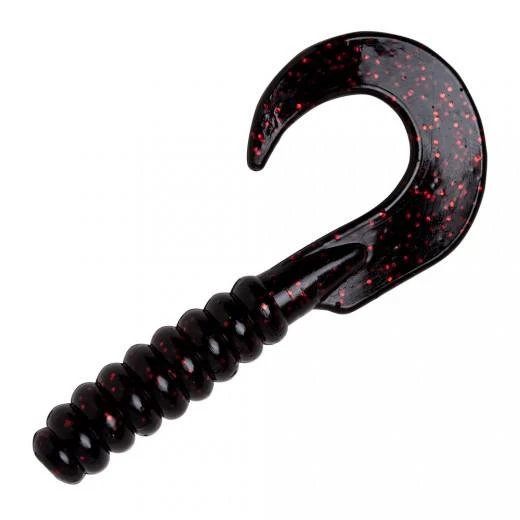 Baits YUM Soft Plastic Walleye Curltail Grub 4 Baits YUM Soft Plastic Walleye Curltail Grub