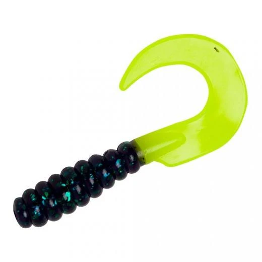 Baits YUM Soft Plastic Walleye Curltail Grub 19 Baits YUM Soft Plastic Walleye Curltail Grub