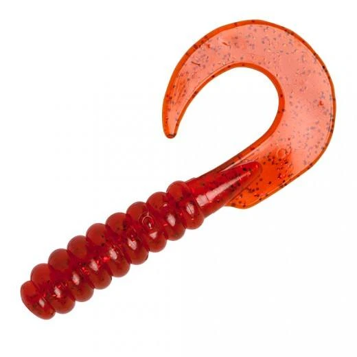 Baits YUM Soft Plastic Walleye Curltail Grub 24 Baits YUM Soft Plastic Walleye Curltail Grub