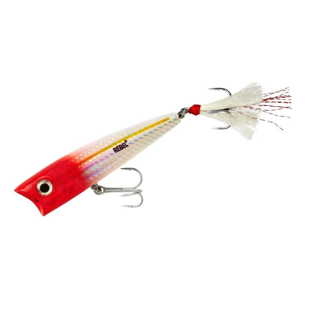 Rebel Super Pop-R 3 1/8 Inch Topwater Popper 4 Rebel Super Pop-R 3 1/8 Inch Topwater Popper