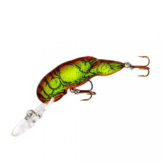 Rebel Deep Teeny Wee Crawfish Lure 1 1/2 Inch Medium Diving Crankbait 3 Rebel Deep Teeny Wee Crawfish Lure 1 1/2 Inch Medium Diving Crankbait