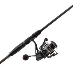 Sale Team Lew's Custom Black Speed Spin HM50 Spinning Combo W/ Winn Grips