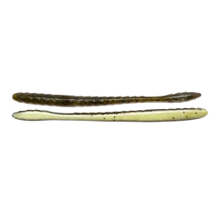 Googan Baits Slim Shake 6 Inch Soft Plastic Finesse Worm 9 Pack