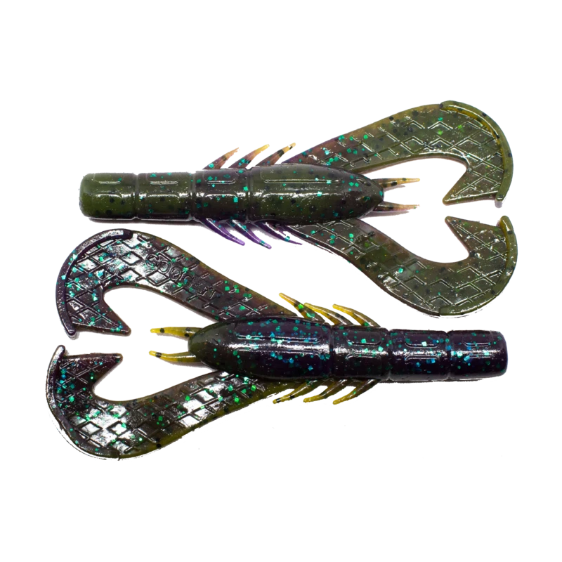 Googan Baits Krackin' Craw 4 Inch Soft Plastic Craw 7 Pack 2 Googan Baits Krackin' Craw 4 Inch Soft Plastic Craw 7 Pack