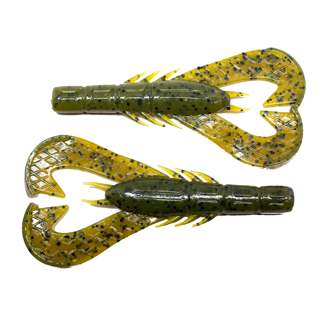 Googan Baits Krackin' Craw 4 Inch Soft Plastic Craw 7 Pack 5 Googan Baits Krackin' Craw 4 Inch Soft Plastic Craw 7 Pack