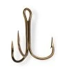 Mustad 35647 Bronze Freshwater Round Bend Treble Hook