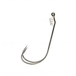 Tackle Mustad Plastic Frog Double Hook W/ Spring Baitkeeper 2 Pack