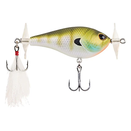 Berkley Spin Bomb 2 1/2 Inch Topwater Prop Lure Baits 4 Berkley Spin Bomb 2 1/2 Inch Topwater Prop Lure Baits