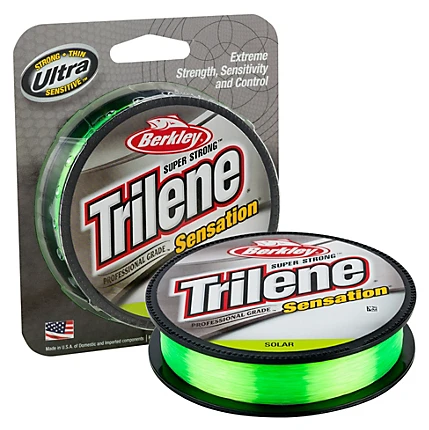 Berkley Trilene Sensation Monofilament Filler Spool Hi-Vis 330 Yards 8 Berkley Trilene Sensation Monofilament Filler Spool Hi-Vis 330 Yards