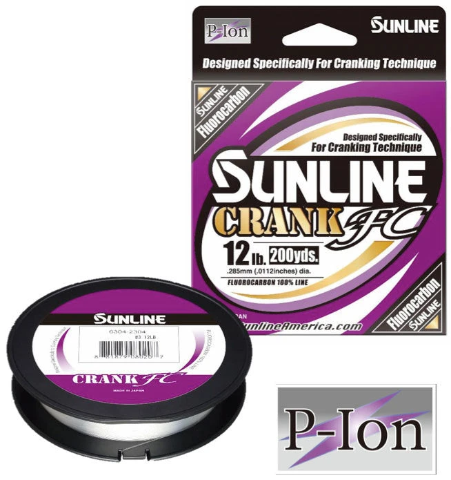 Sunline Crank FC Fluorocarbon Line 200 Yards 2 Sunline Crank FC Fluorocarbon Line 200 Yards