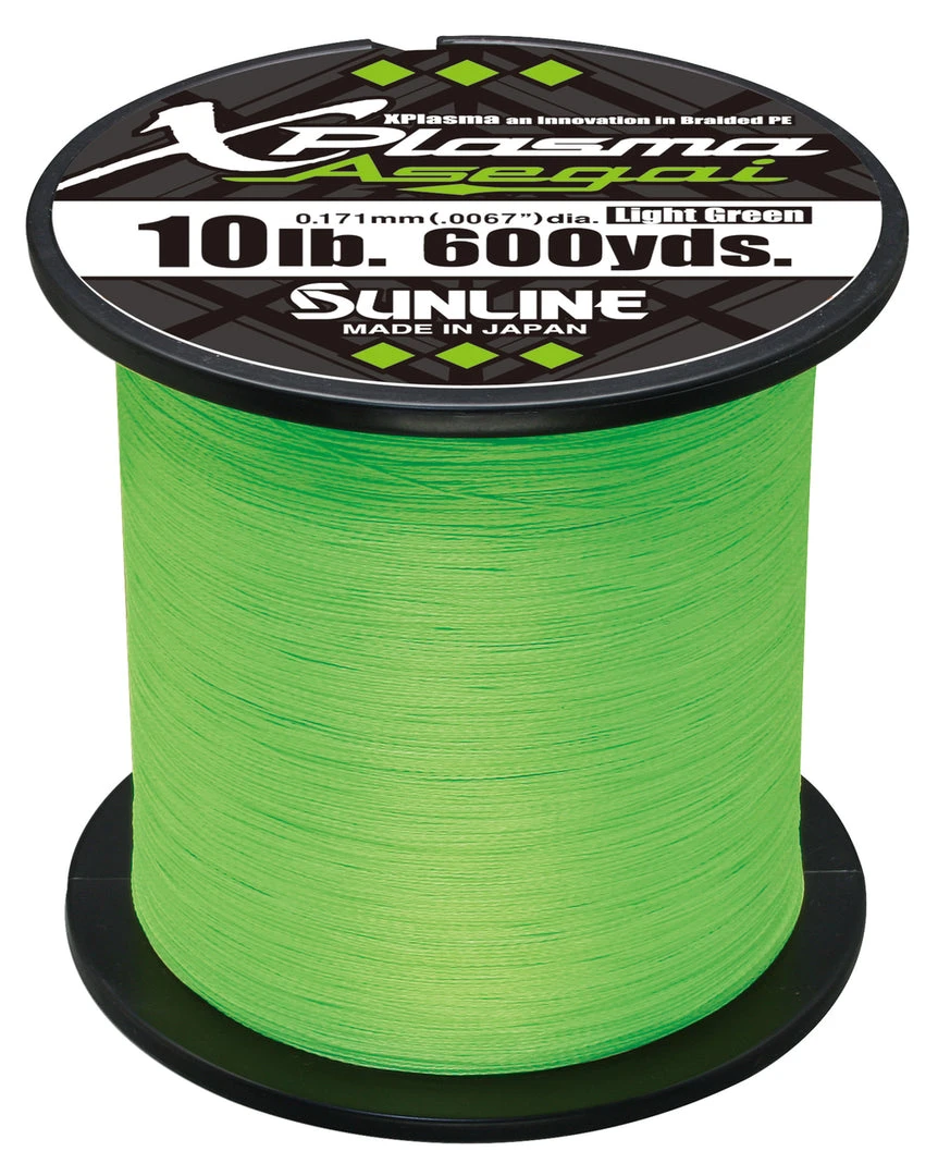 Sunline Xplasma Asegai Green Braided Line 600 Yards 11 Sunline Xplasma Asegai Green Braided Line 600 Yards
