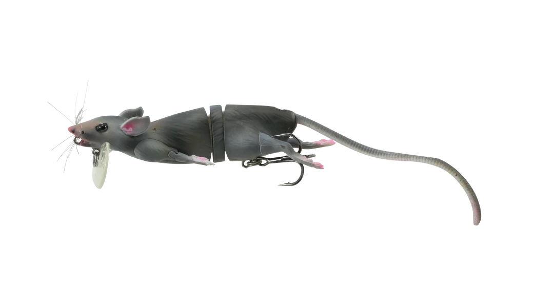 Baits Savage Gear 3D Rat Floating Bait Topwater Crankbait 11 Baits Savage Gear 3D Rat Floating Bait Topwater Crankbait