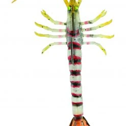 Savage Gear Tpe 3D Shrimp W/ Exposed Hook 4 Inch Soft Plastic Creature Baits 15 Savage Gear Tpe 3D Shrimp W/ Exposed Hook 4 Inch Soft Plastic Creature Baits