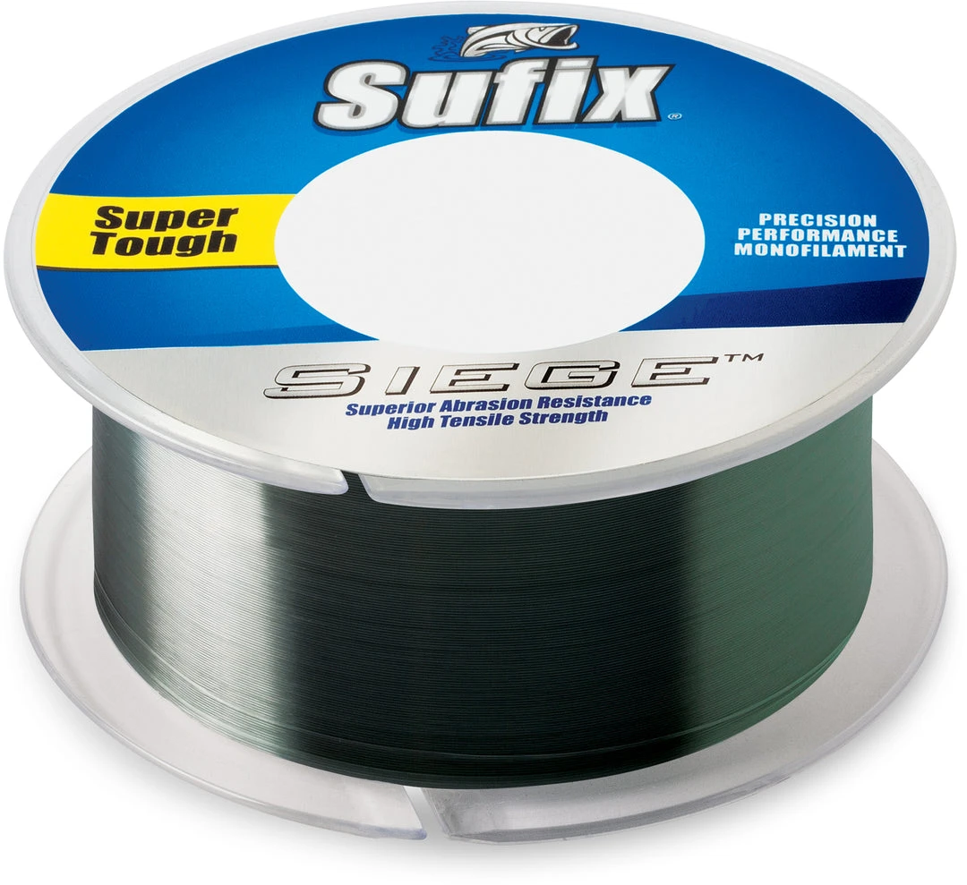 Sufix Siege Smoke Green Monofilament Line 2 Sufix Siege Smoke Green Monofilament Line