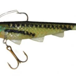 Reaction Strike Shimmy Shad 6 Inch Paddle Tail Soft Body Swimbait Baits