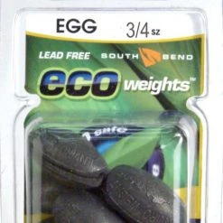 South Bend Tackle Eco Biodegradable 3/4 Oz. Egg Sinkers