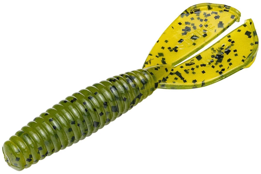 Strike King Rage Baby Menace Soft Plastic Grub Baits 7 Strike King Rage Baby Menace Soft Plastic Grub Baits