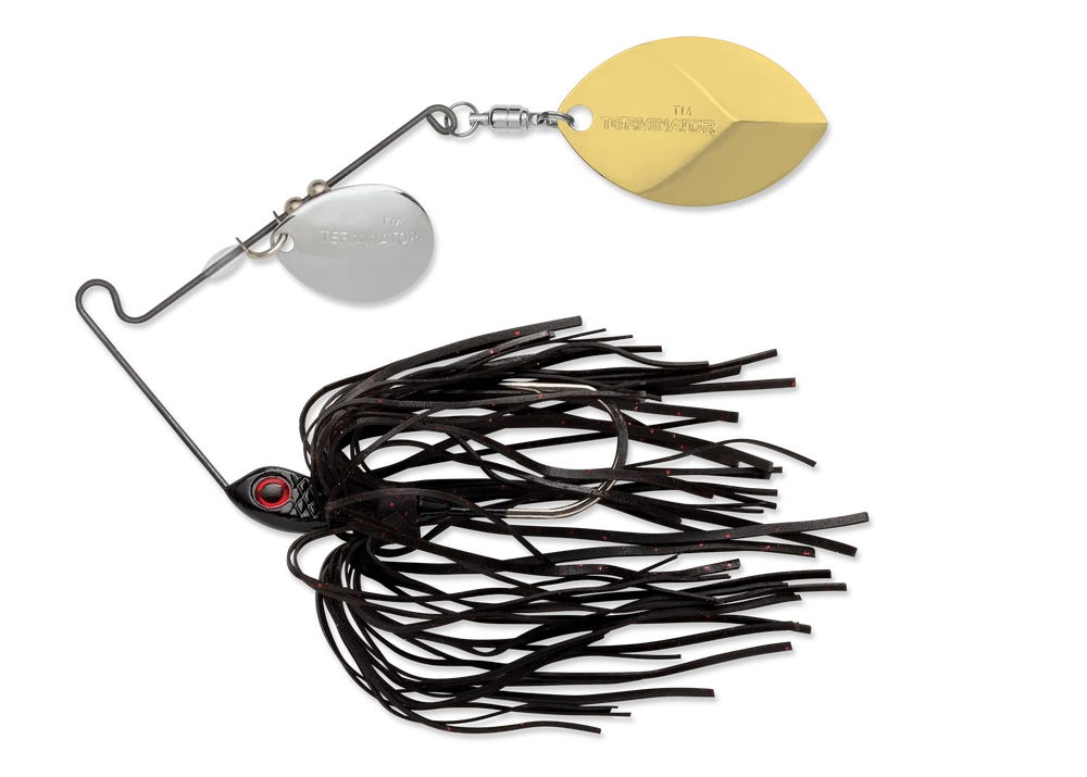 Terminator Super Stainless Spinnerbait Colorado Oklahoma 1/2 Oz. Baits 1 Terminator Super Stainless Spinnerbait Colorado Oklahoma 1/2 Oz. Baits