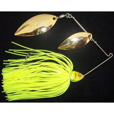 Baits River2Sea Ish Monroe Bling Double Willow Spinnerbait 3/8 Oz. 3 Baits River2Sea Ish Monroe Bling Double Willow Spinnerbait 3/8 Oz.