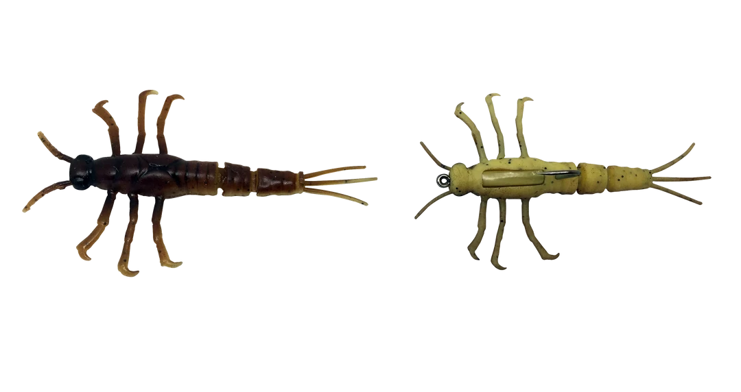 Baits Savage Gear 3D Tpe Mayfly Nymph Soft Plastic Creature 3 Baits Savage Gear 3D Tpe Mayfly Nymph Soft Plastic Creature