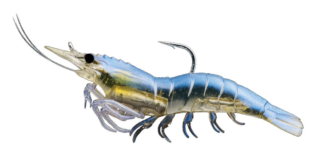 Baits Livetarget Rigged Shrimp 100 1/2 Oz. 4 Pack 9 Baits Livetarget Rigged Shrimp 100 1/2 Oz. 4 Pack