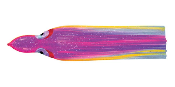 Yo-Zuri Octopus Skirt 4 1/4 Inch W/ Holed Head Red Eye Baits 2 Yo-Zuri Octopus Skirt 4 1/4 Inch W/ Holed Head Red Eye Baits