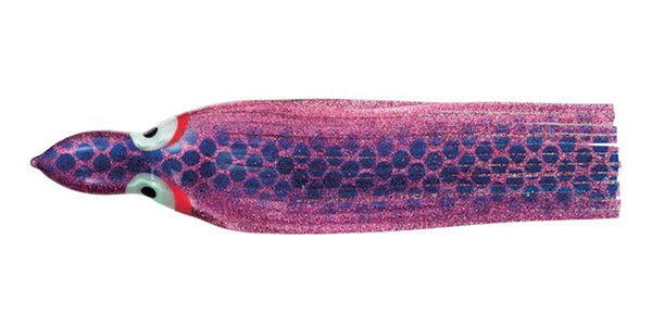 Yo-Zuri Octopus Skirt 4 1/4 Inch W/ Holed Head Red Eye Baits 28 Yo-Zuri Octopus Skirt 4 1/4 Inch W/ Holed Head Red Eye Baits