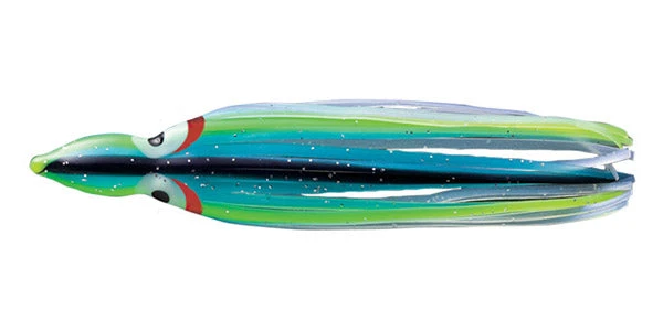 Yo-Zuri Octopus Skirt 4 1/4 Inch W/ Holed Head Red Eye Baits 34 Yo-Zuri Octopus Skirt 4 1/4 Inch W/ Holed Head Red Eye Baits