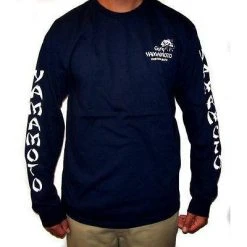 Gary Yamamoto Logo Long Sleeve Cotton T-Shirts Apparel