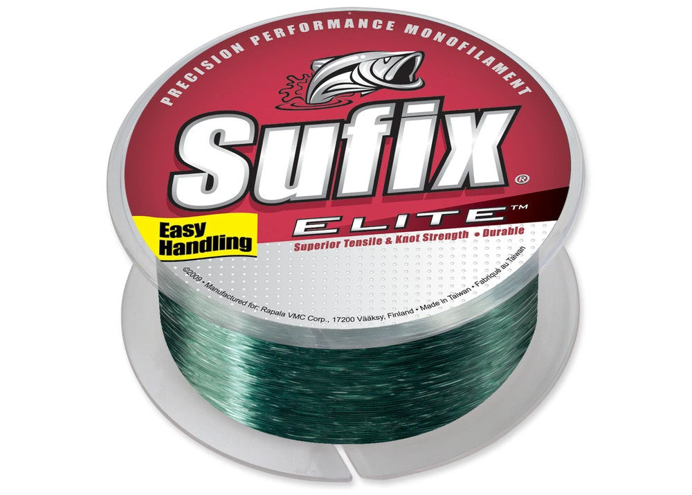 Line Sufix Elite Monofilament Lo-Vis Green 250-330 Yards 1 Line Sufix Elite Monofilament Lo-Vis Green 250-330 Yards